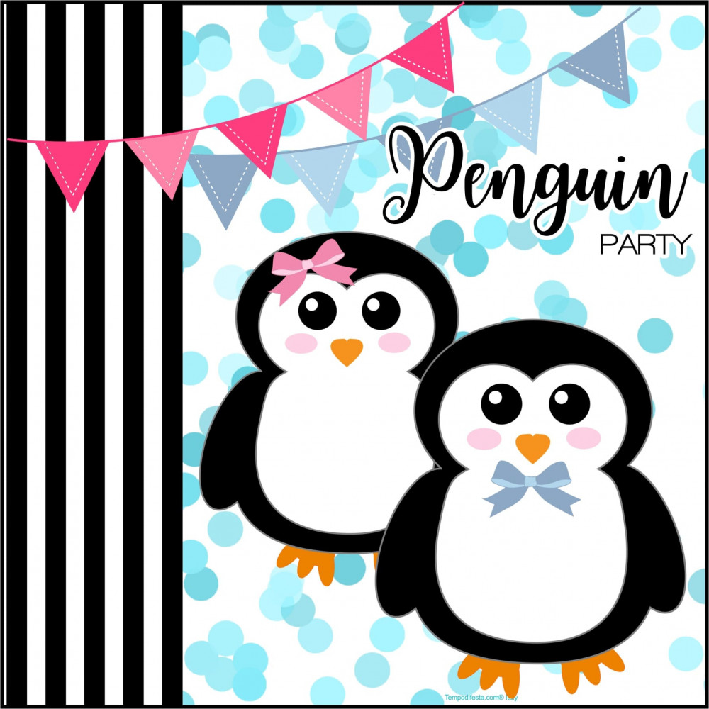 Pinguino party kit digitale