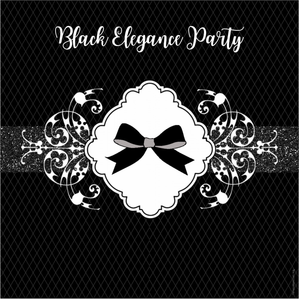BLACK ELEGANCE PARTY KIT