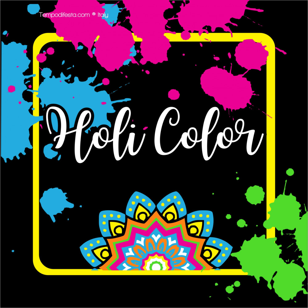 Holi Color Party kit digitale