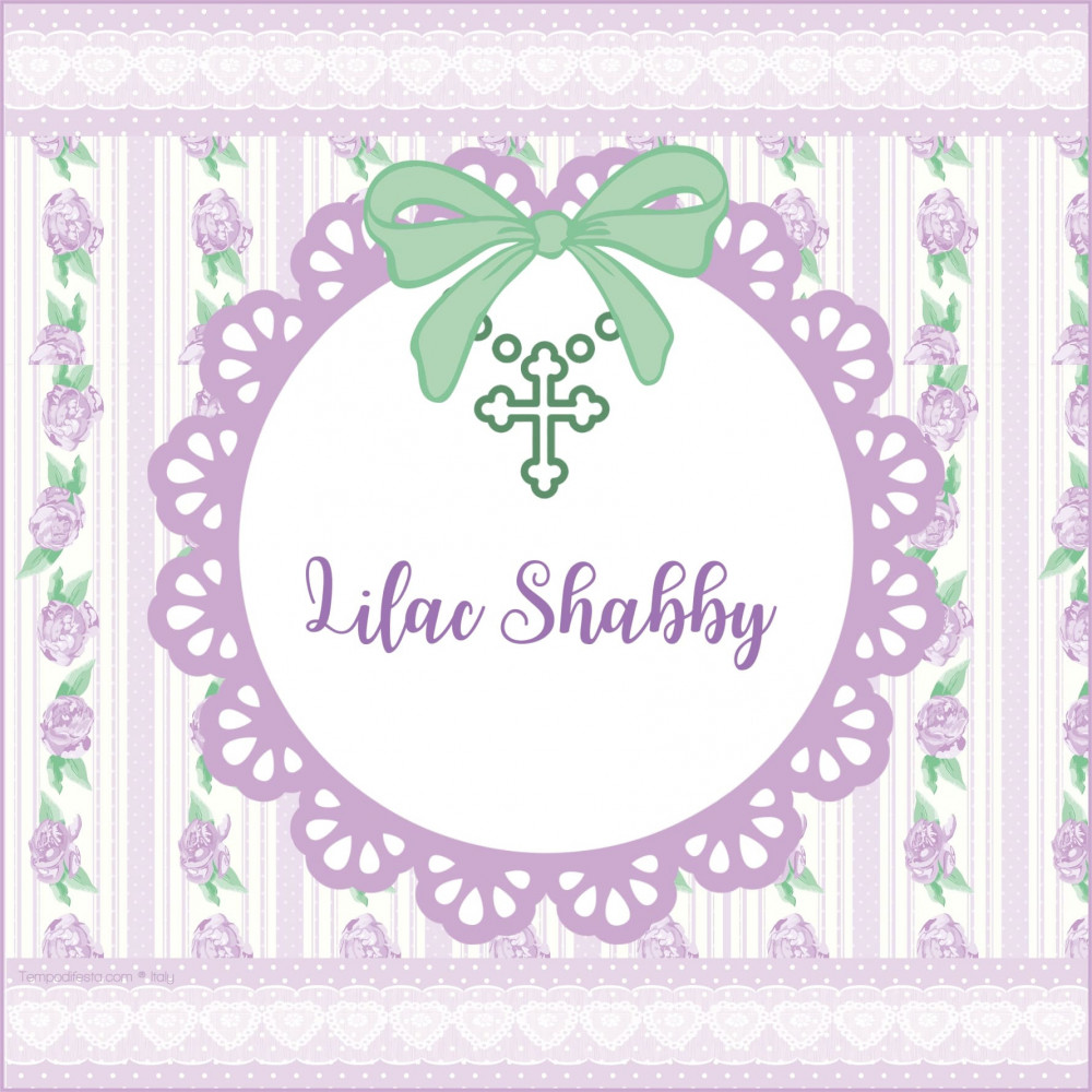 Shabby Lilac digital party