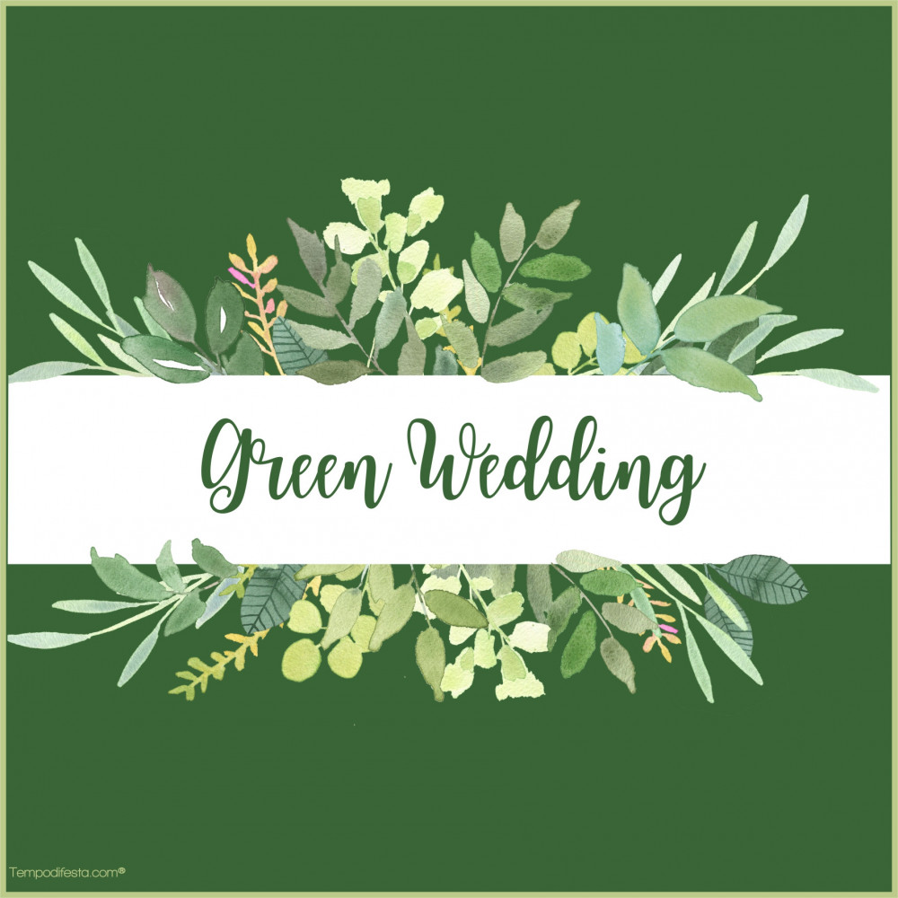 Green Wedding digital party