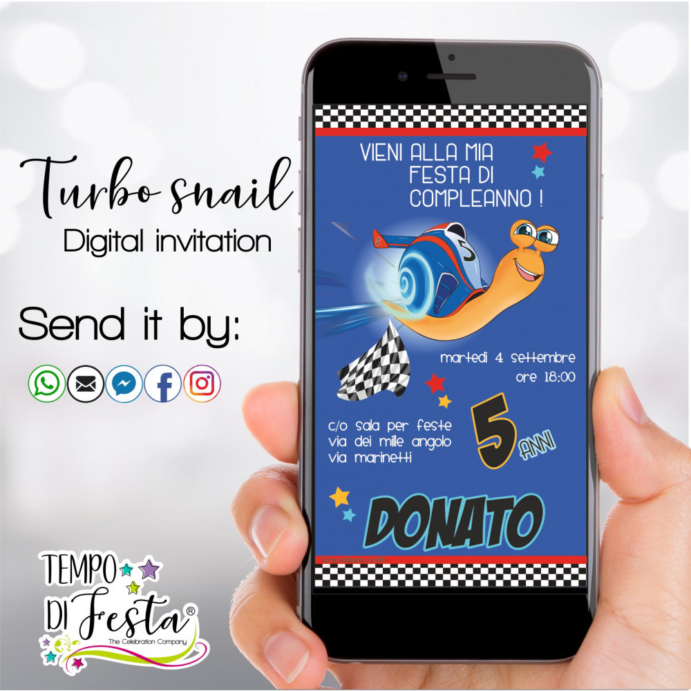 Turbo Snail Inviti digitali...