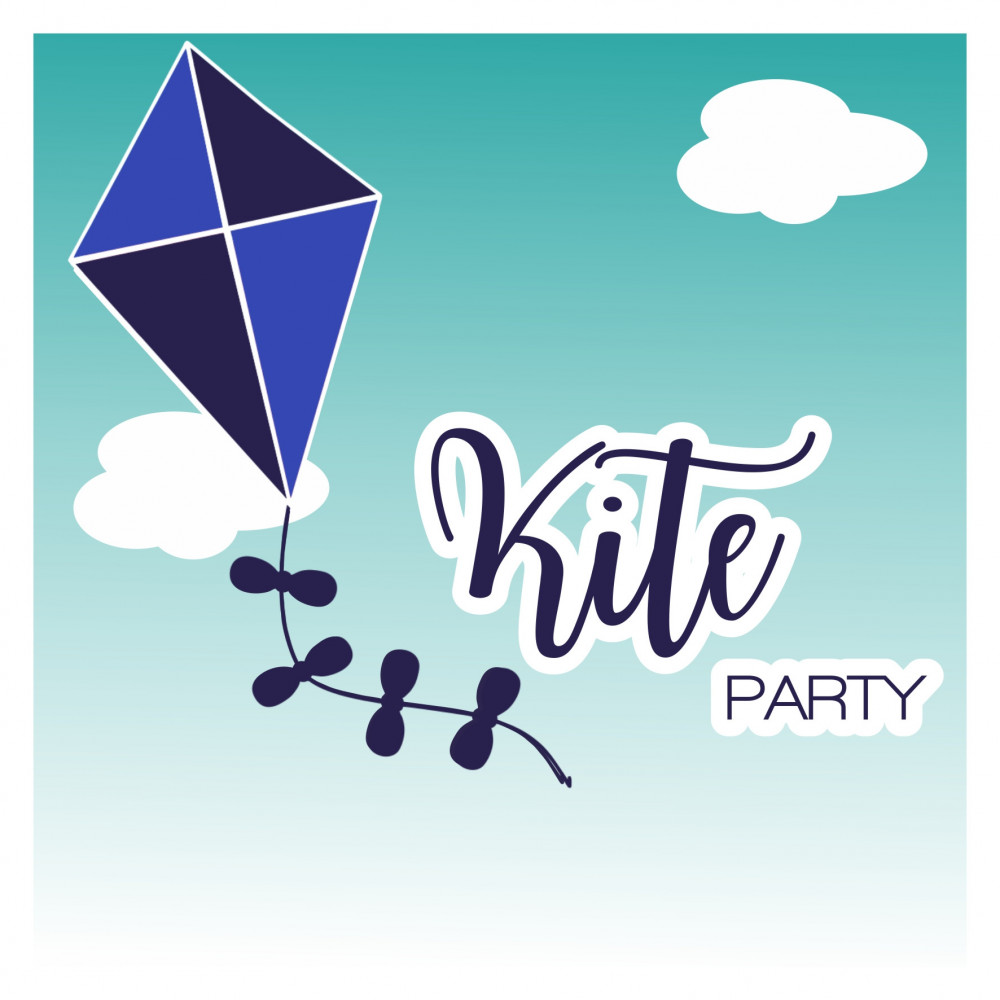 Kite invitations in a box