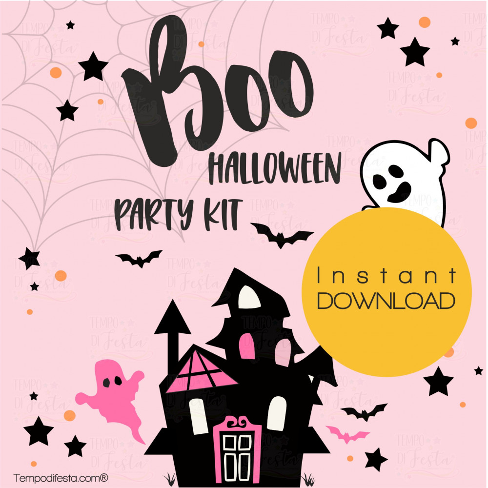 BOO! Halloween kit de...