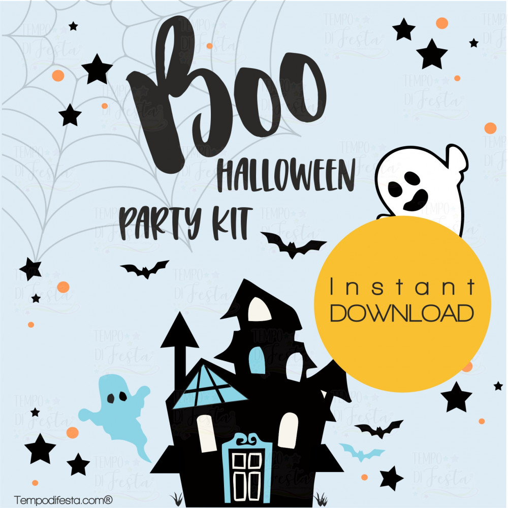 BOO! Halloween kit de...