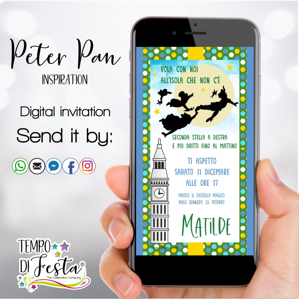 Peter Pan Invitación...