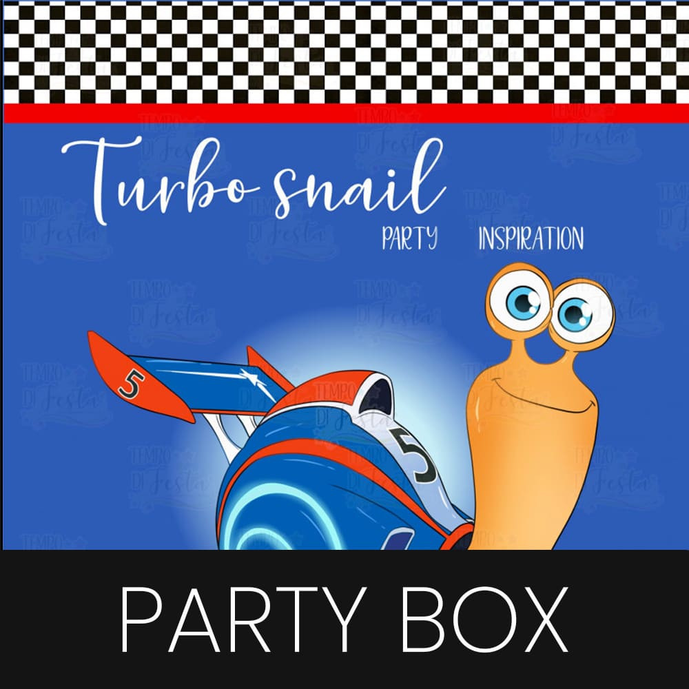 Turbo Snail inspired Party Box