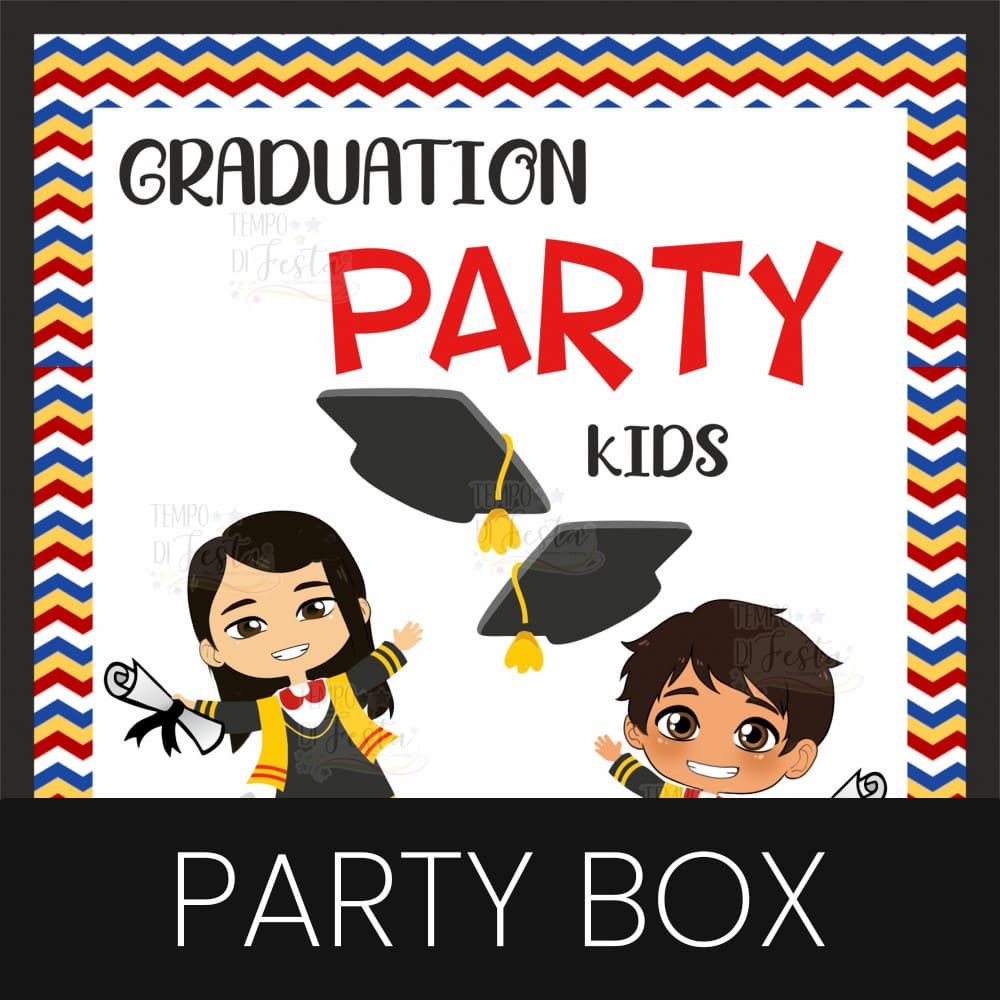Graduation for kids Party box