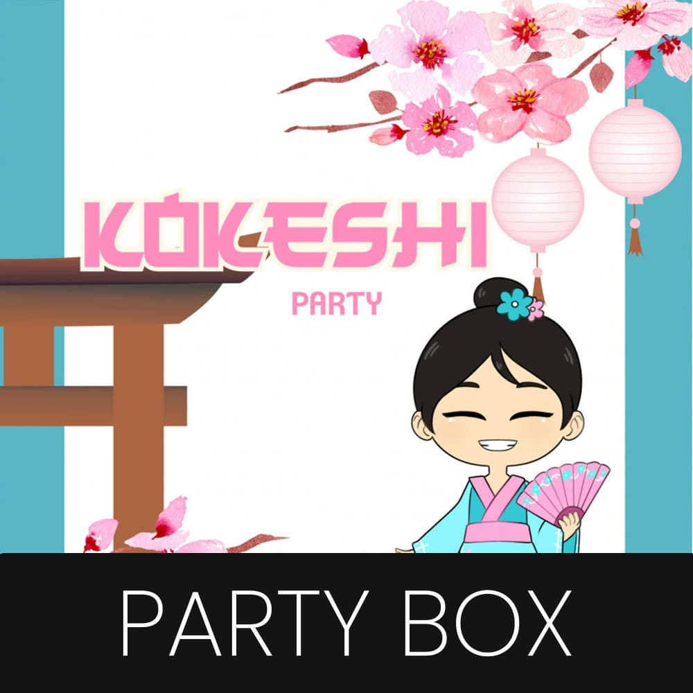 Kokeshi Party Box