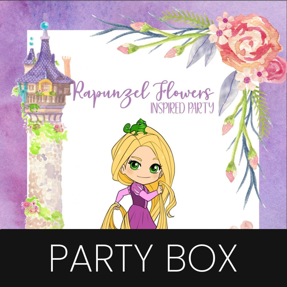 Rapunzel Fiori Party Box