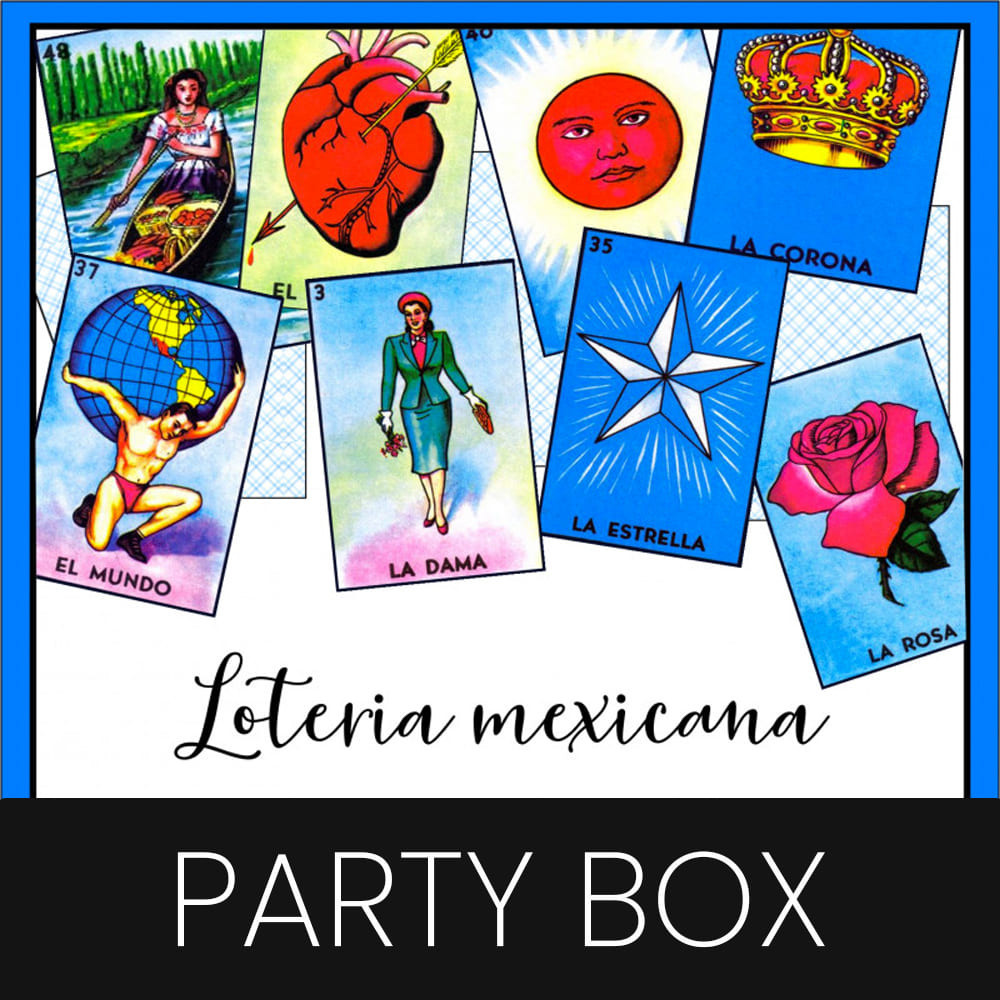 Lotería Mexicana Party box