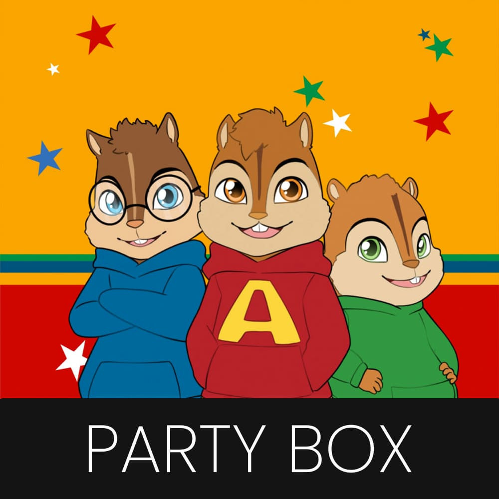 Alvin y las ardillas Party box