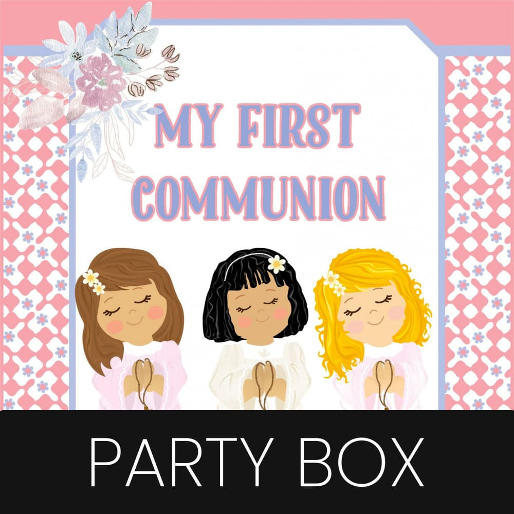 MY FIRST COMMUNION Party box