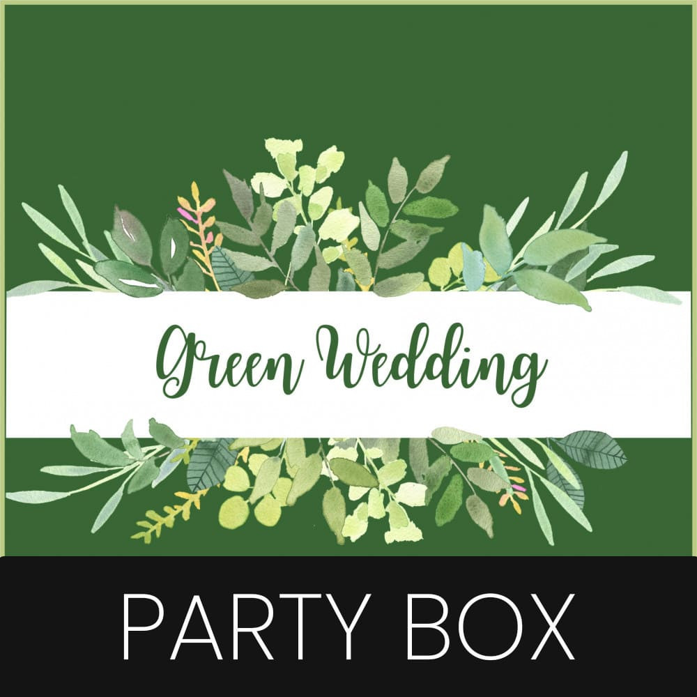 Green Wedding customized party