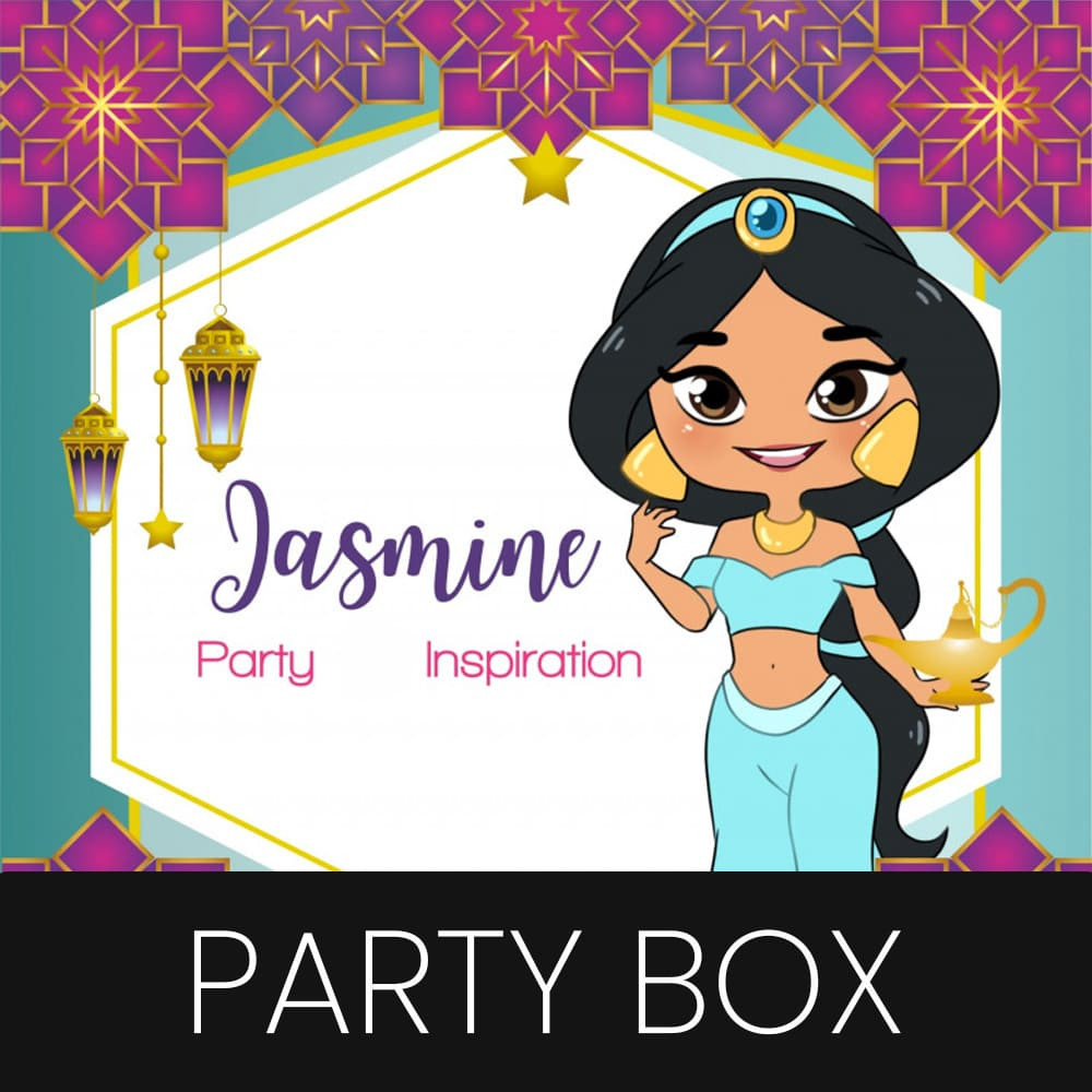 Princesa Jasmine fiesta personalizada