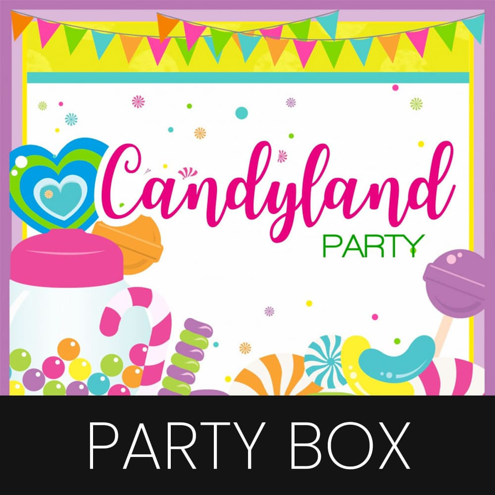 Candyland fiesta personalizada