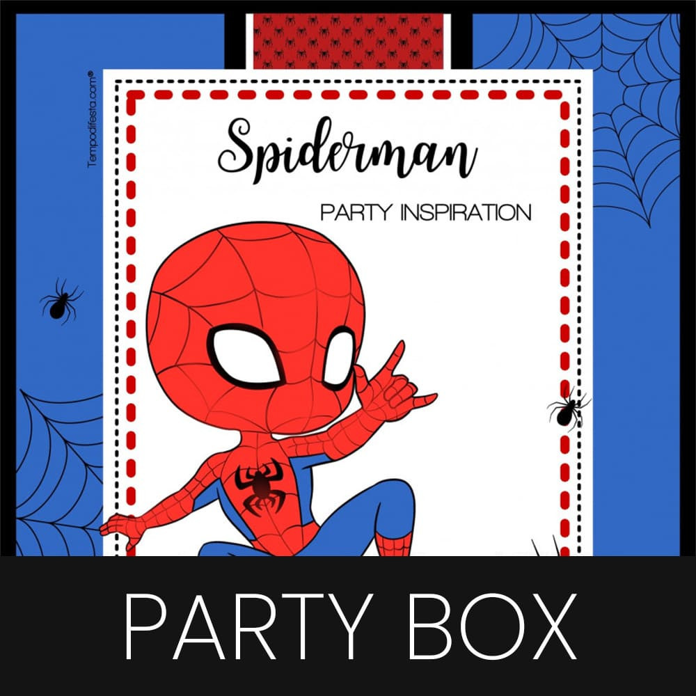 Spiderman customized party