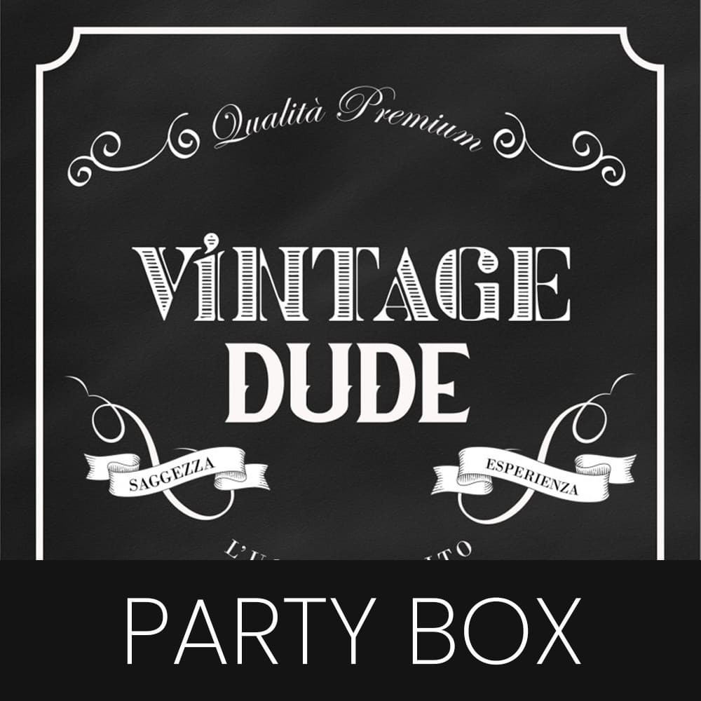 Vintage Dude customized party