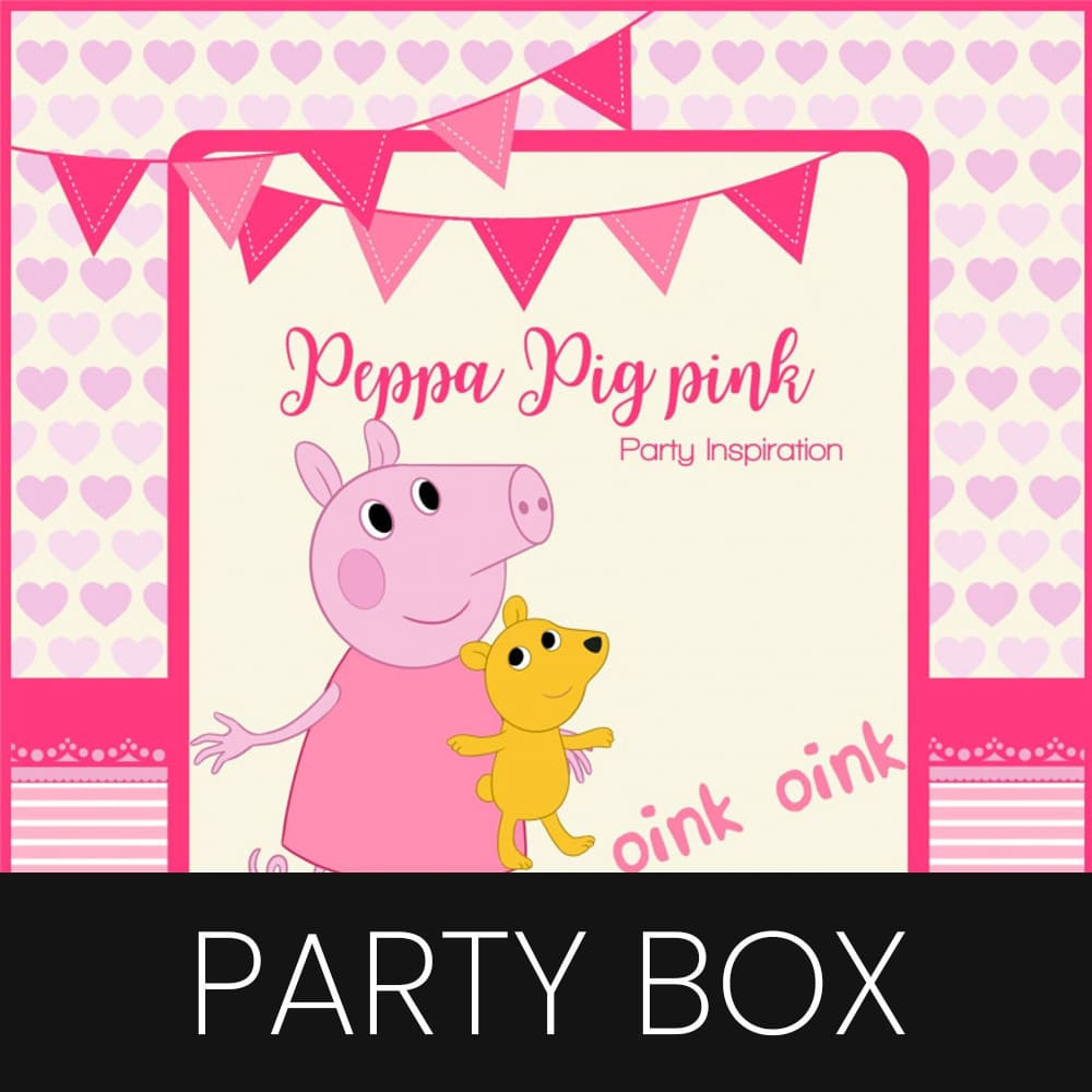 PEPPA PIG PINK Party Box