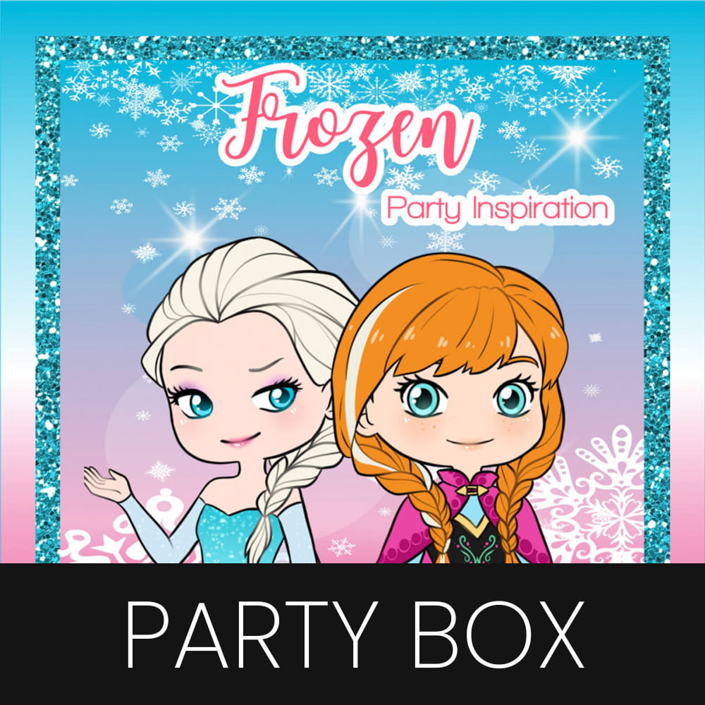 Festa Personalizzata a tema Frozen Elsa Party Box