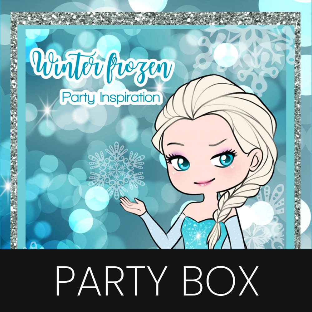 Festa Personalizzata a tema Frozen Elsa Party Box