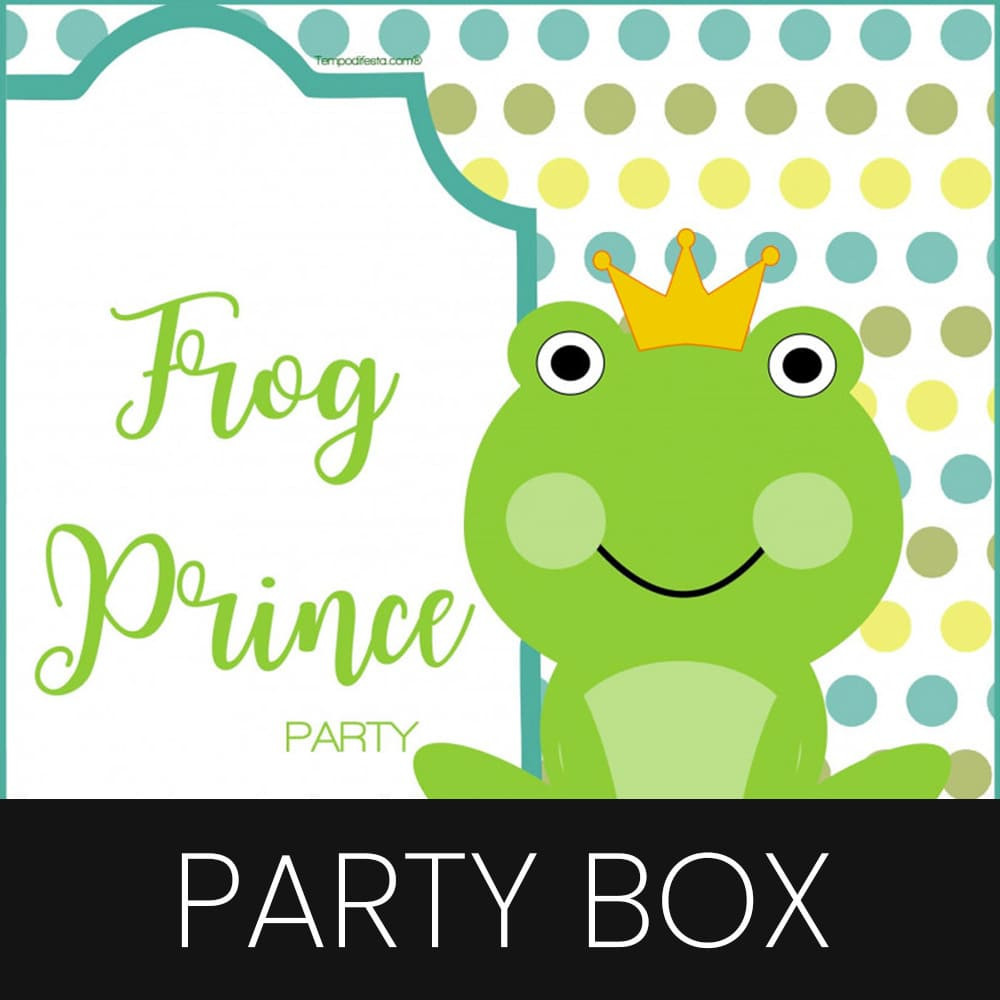 Frog Prince customized party