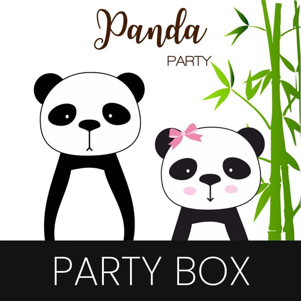 Panda fiesta personalizada