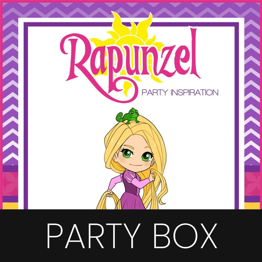 Rapunzel festa personalizzata