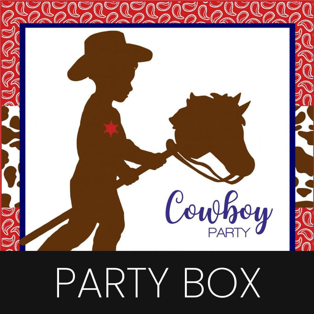 Cowboy Party Box