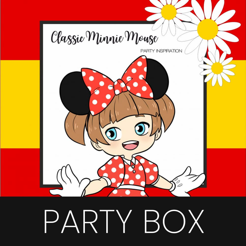 MINNIE MOUSE CLASSIC Party Box