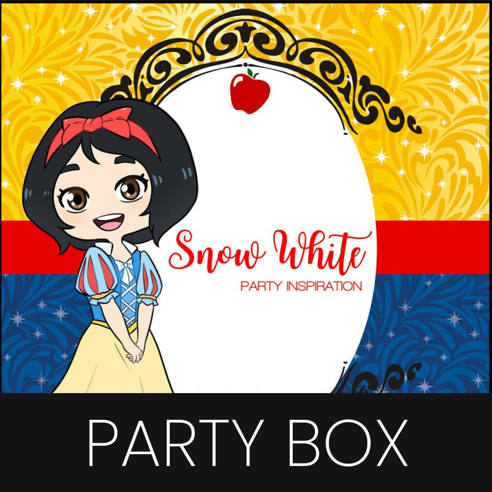 Snow White customized party
