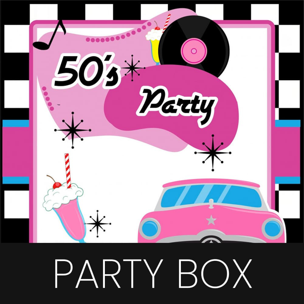 50s CUSTOMIZED Party box
