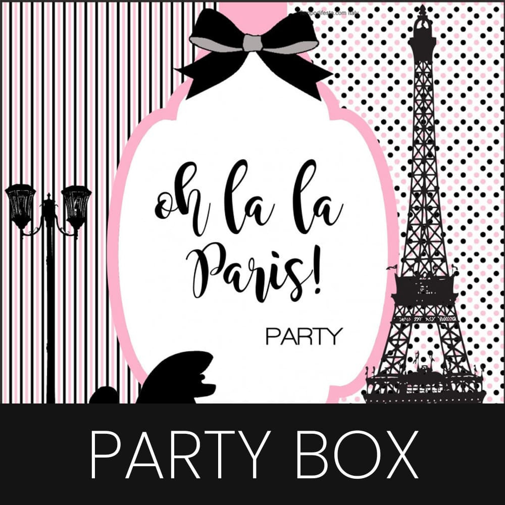 Paris customized party