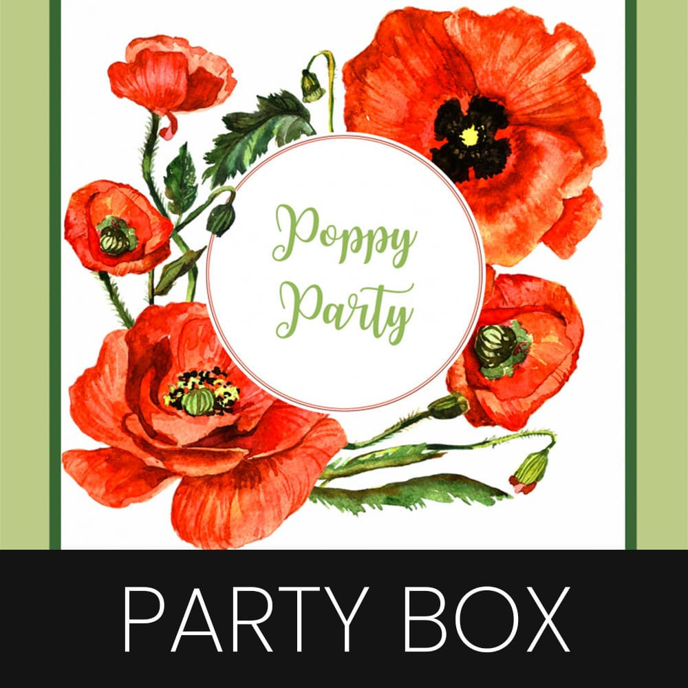 Poppy customized party