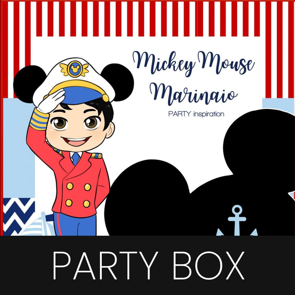 MICKEY MOUSE SAILOR Party box