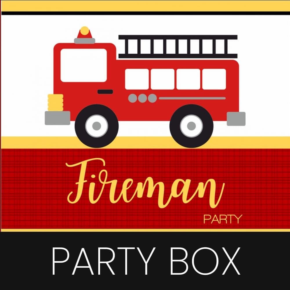 Fireman customized party