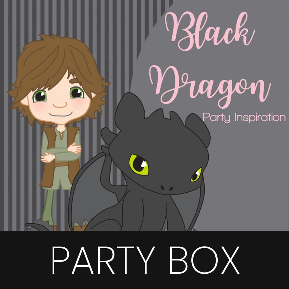 BLACK DRAGON Party Box