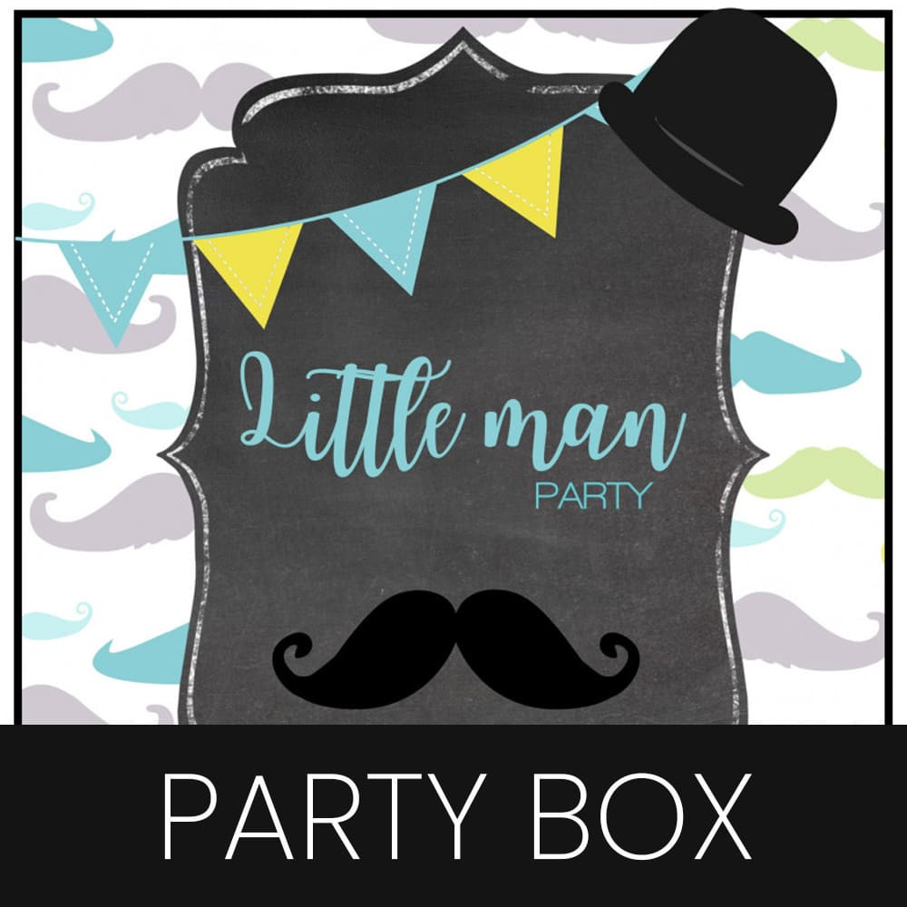 Little Man customized party