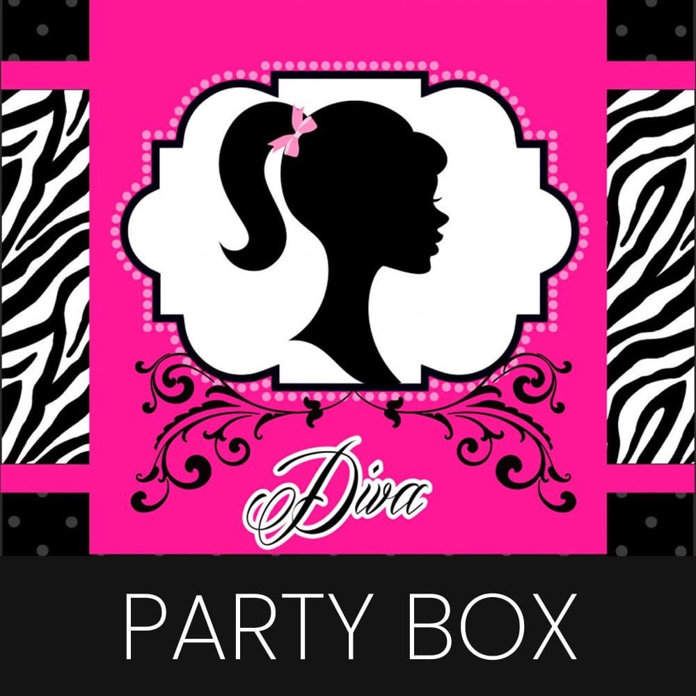Diva Barbie Party Box