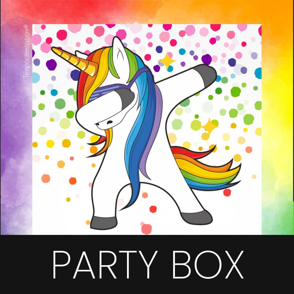 Dabbing Unicorno Party Box