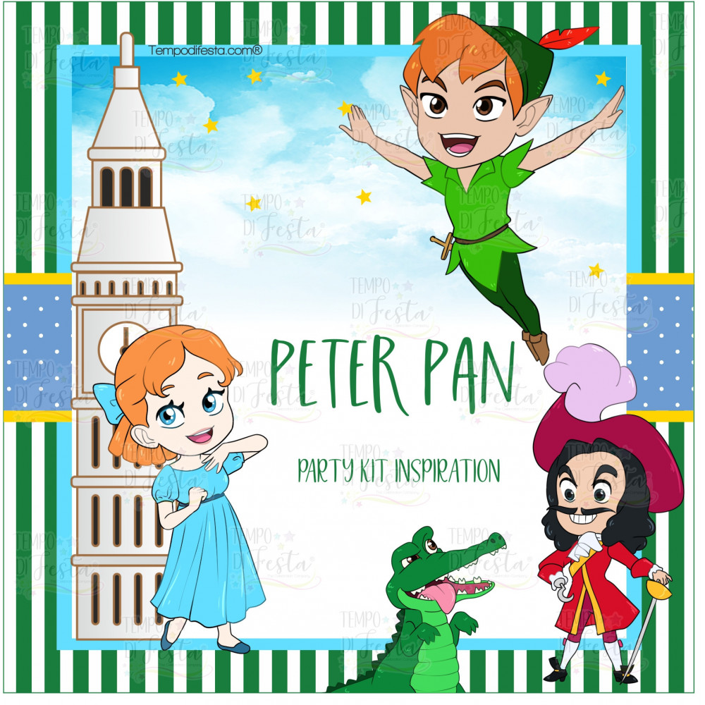 Peter Pan digital party downloadable PDF version