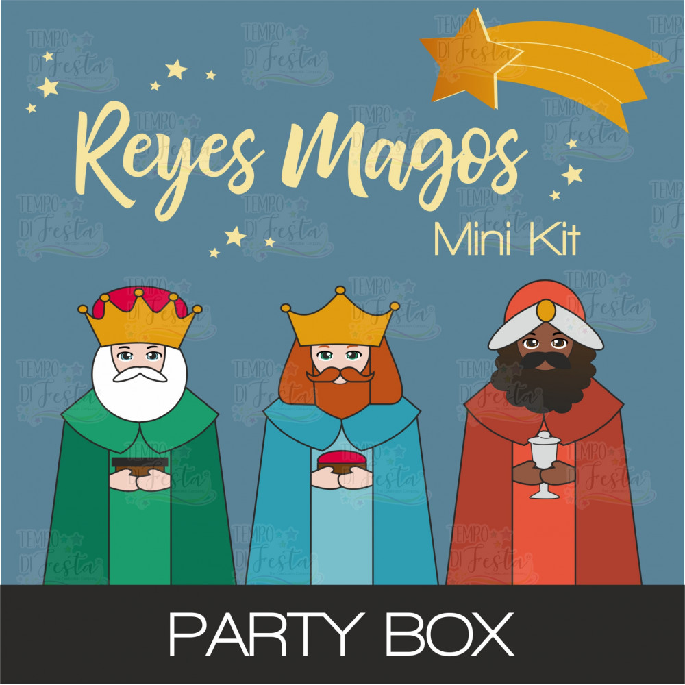 Reyes magos mini kit caja...