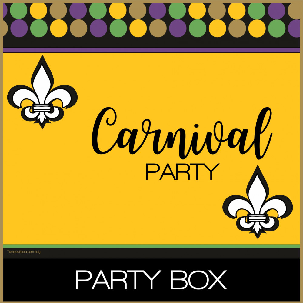 Carnaval fiesta personalizada