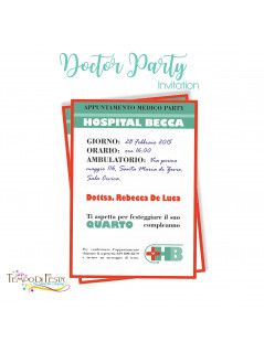 DOCTOR PARTY INVITATION