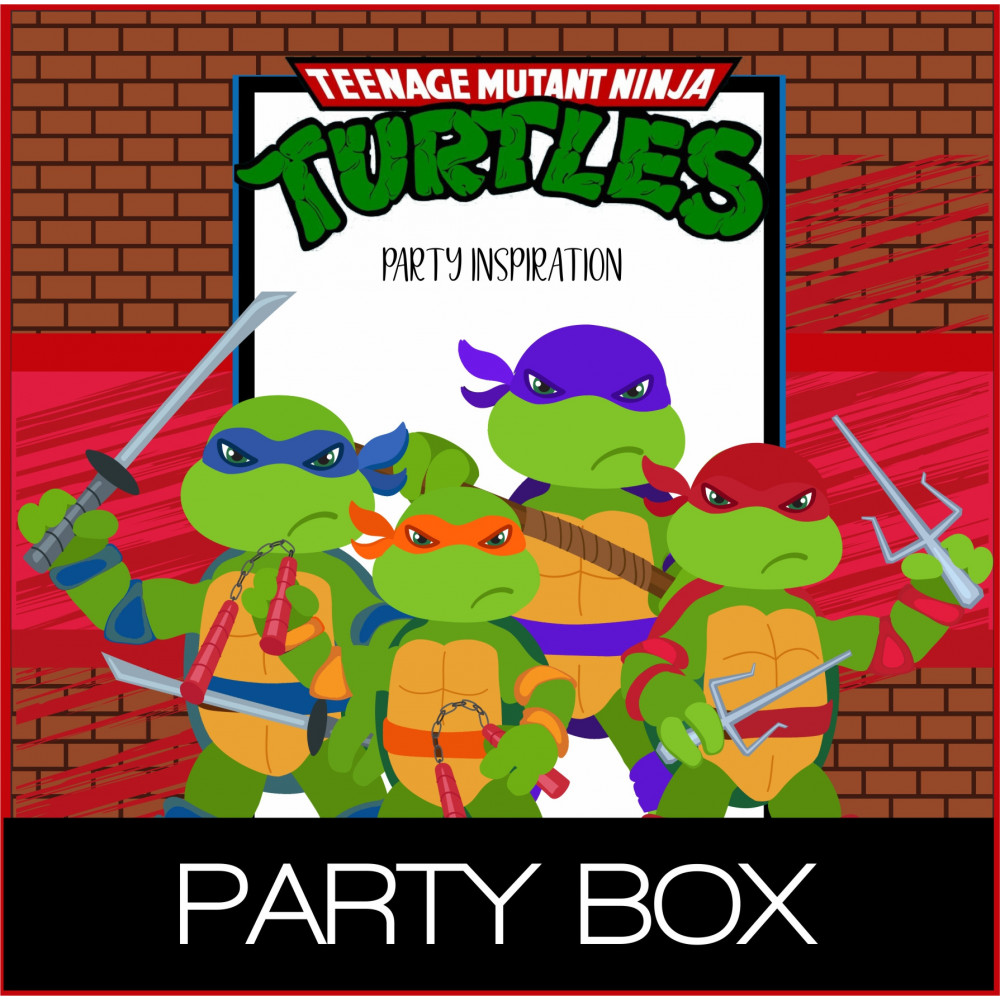 Tartarughe Ninja Party box