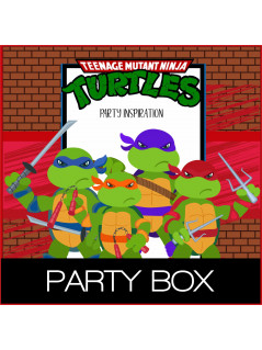 Tortugas Ninja Caja de fiesta