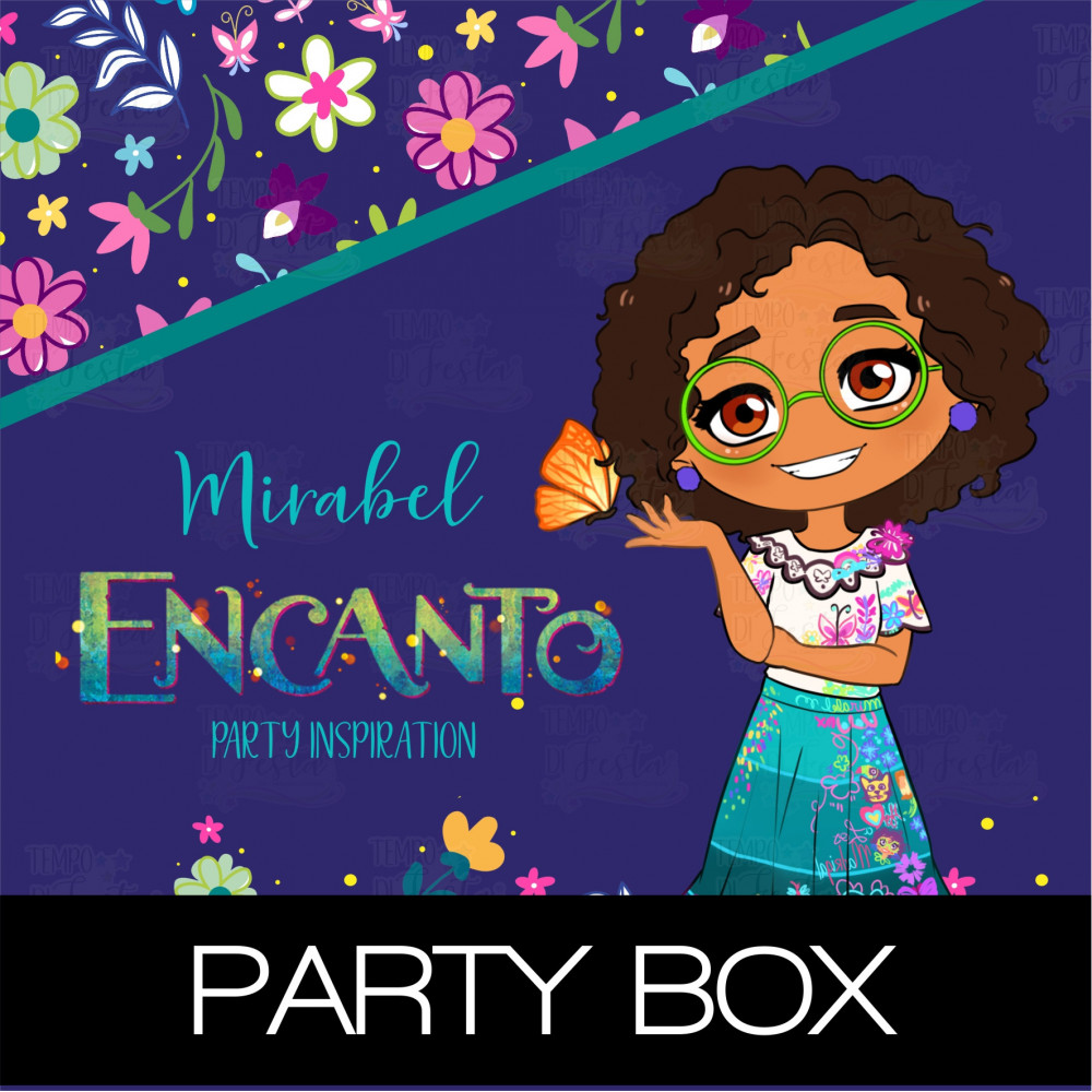 Encanto Birthday Thank You Sticker Madrigal Family Party