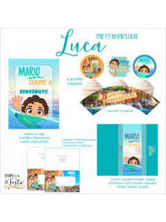 Luca disney pixar party kit digitale