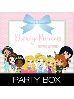 Princesas Disney, fiesta personalizada Party box