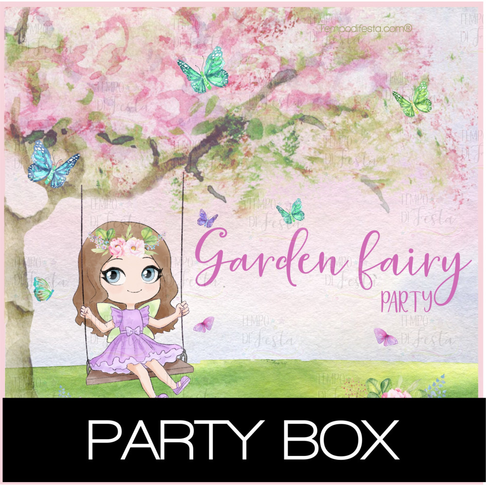 Hada de Jardin, fiesta personalizada Party box